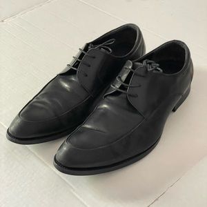 Vero Cuoio Black Lace Up Dress Shoes Size Men's 44
